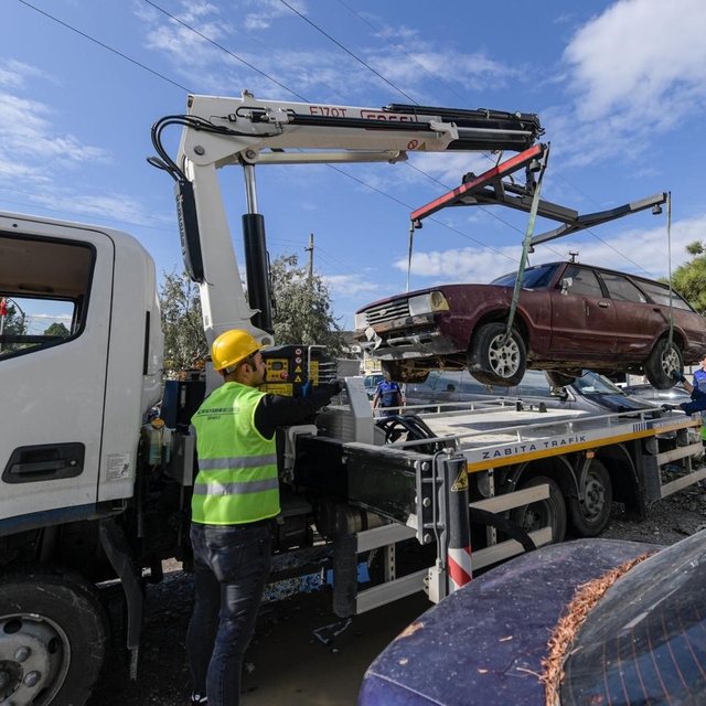 Hurda araçlar ekonomiye kazandırılıyor
