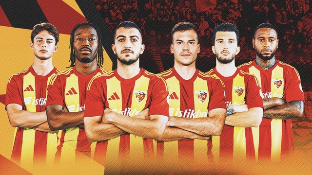 Kayserispor'da milli gurur