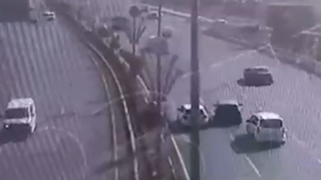 Şanlıurfa'da 2 kişinin öldüğü zincirleme kazanın görüntüleri ortaya çıktı