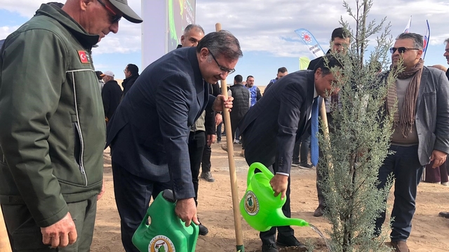 11 Kasım Milli Ağaçlandırma Günü'nde 20 bin fidan dikildi