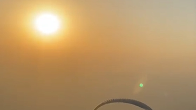 Yamaç paraşütçüsü kalkış sırasında kaza geçirdi