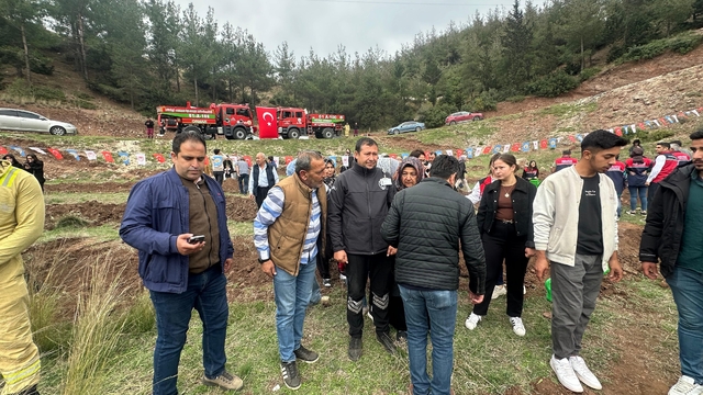 Şehit Orman İşçisi Adem Nazım Demirel için hatıra ormanı oluşturuldu