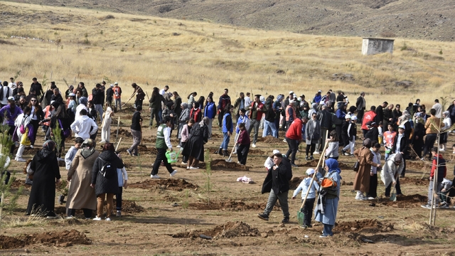 Bitlis'te milli ağaçlandırma seferberliği