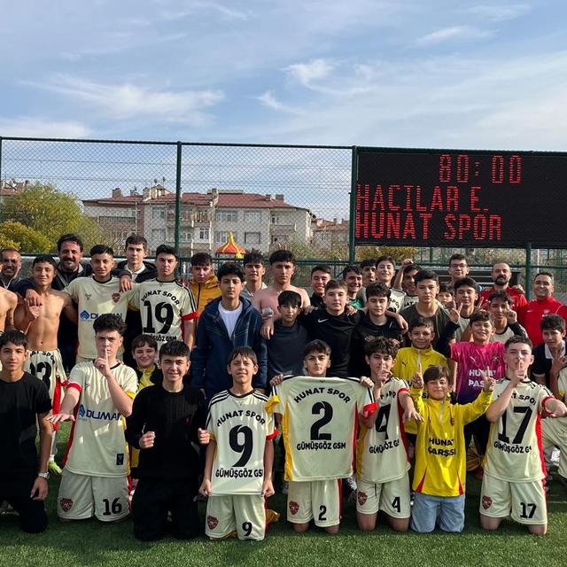 Hunatspor U16 Play-Off'ta
