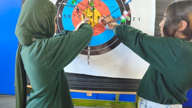 Korkut'ta okçuluk antrenmanları yoğun katılımla sürüyor