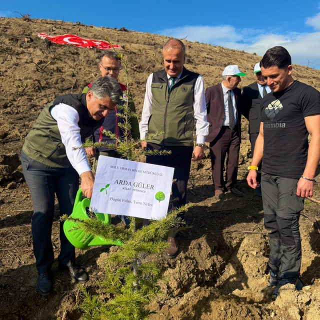 Arda Güler adına fidan dikildi