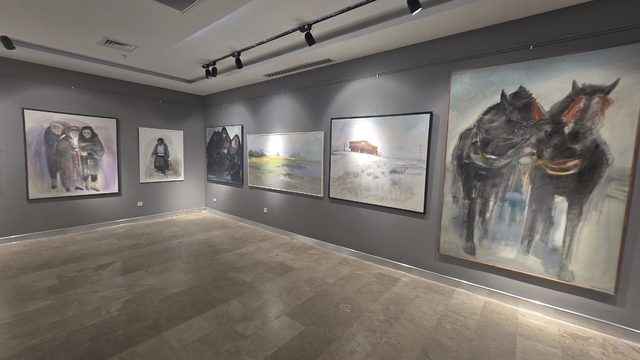 "Doğaçlama" sergisi Tekirdağ'da sanatseverlerle buluştu