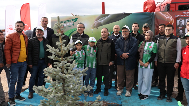 Orman şehidi Eyüp Dereli'nin adı 15 bin fidanla yaşayacak