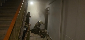 2'nci kattaki ev, yangında zarar gördü