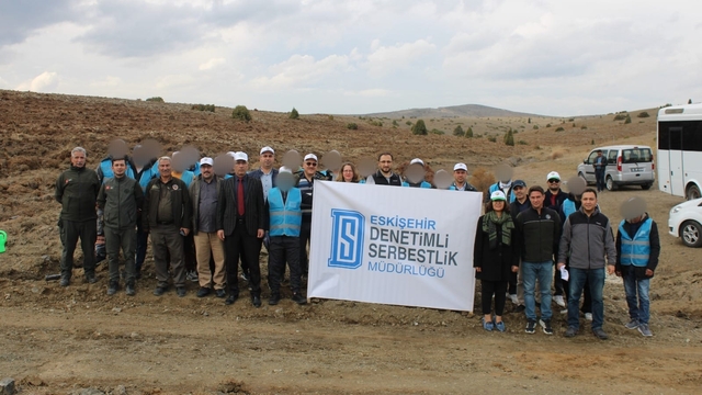 Eskişehir Denetimli Serbestlik Müdürlüğünden "Milli Ağaçlandırma Günü"ne destek