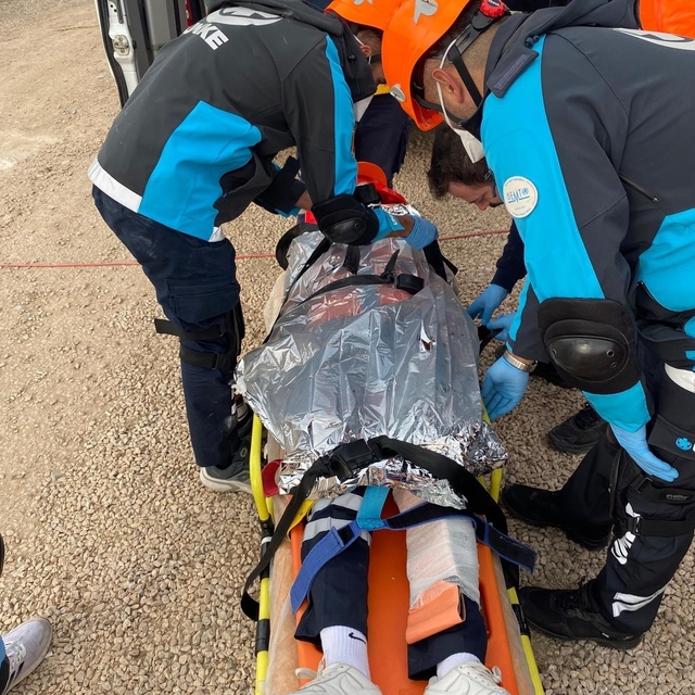 245 personel Tokat'ta afet müdahalesi provası yaptı