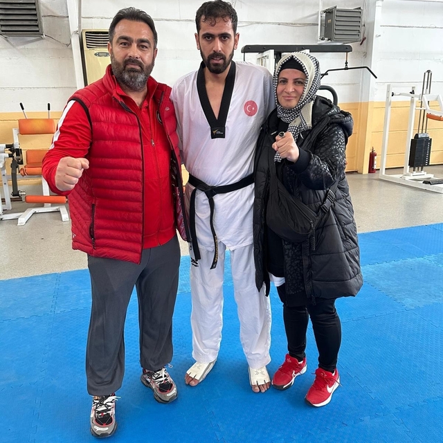 Kayserili sporcunun hedefi şampiyonluk