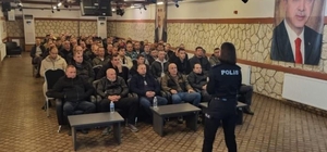 Kırklareli'nde özel güvenlik görevlilerine eğitim