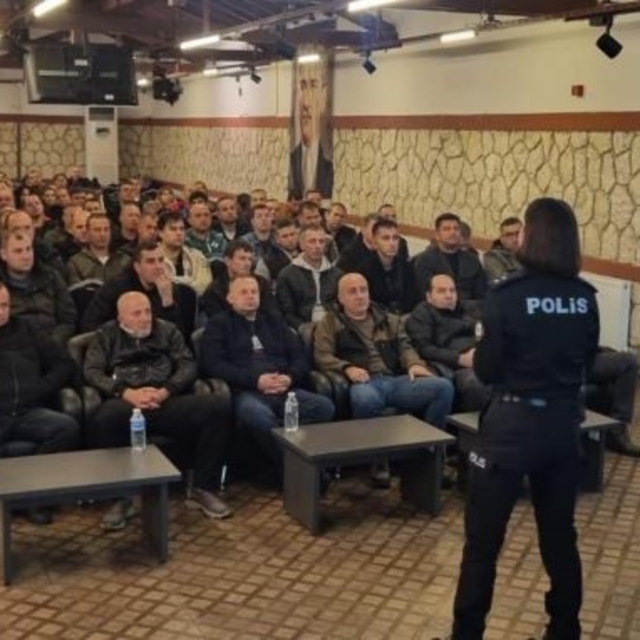 Kırklareli'nde özel güvenlik görevlilerine eğitim