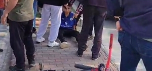 Yaya geçidinden bisikletiyle geçerken otomobilin çarptığı çocuk yaralandı