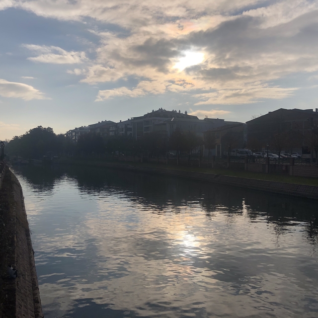 Güneş ve Porsuk Çayı'nın uyumu ortaya kartpostallık görüntüler çıkardı