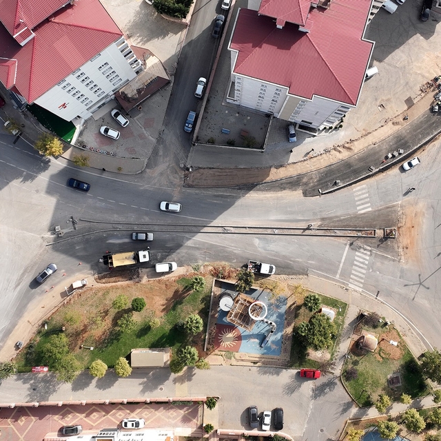 Kahramanmaraş'ta Çocuk Hastanesi civarında ulaşım dönüşümü