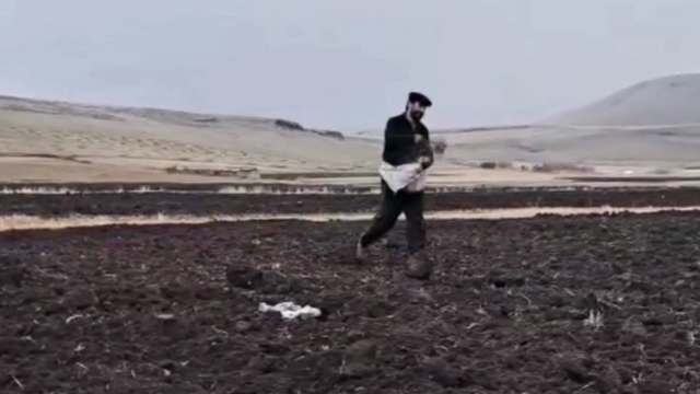 Kars'ta güzlük ekim yapılıyor