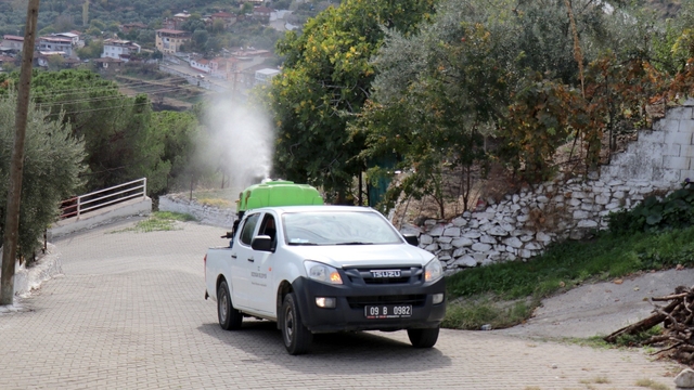 Bozdoğan'da karasinekle mücadele