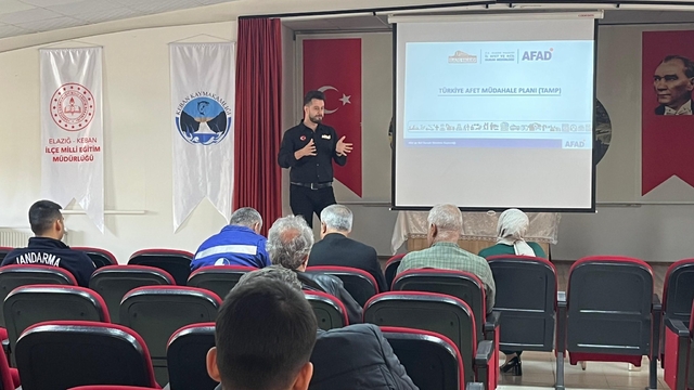 Keban'da Afet Müdahale Planı toplantısı yapıldı