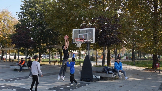 Okula mola, spora fora etkinliğiyle gençler spora doydu