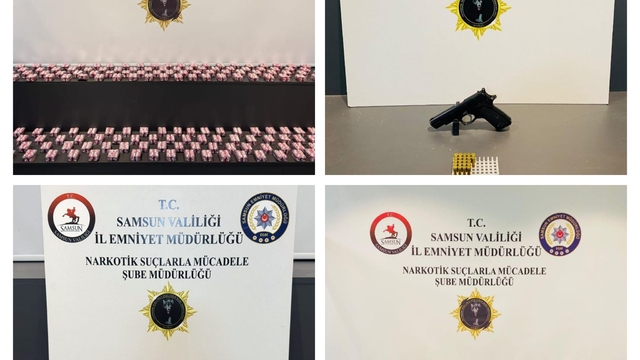 Samsun'da uyuşturucu operasyonunda 6 zanlı yakalandı