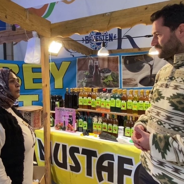 Tavşanlı'da yöresel lezzetler standı ilgi görüyor