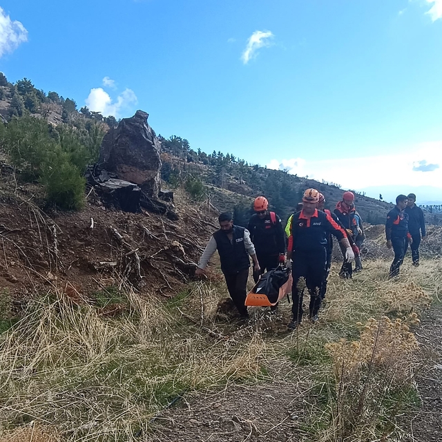 Ava giden vatandaş fenalaşması sonrası yaşamını yitirdi