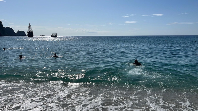 Alanya'da Kasım ayında deniz keyfi