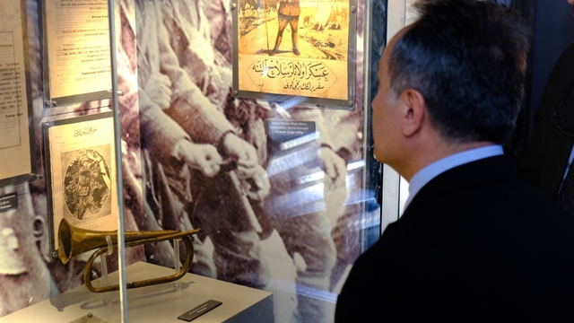 TOGÜ'de "Çanakkale Savaşları Mobil Müzesi" tırı ziyarete açıldı