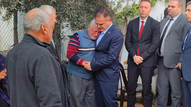 Vali Akbıyık, Şehit Astsubay Kuran'ın ailesine taziyede bulundu