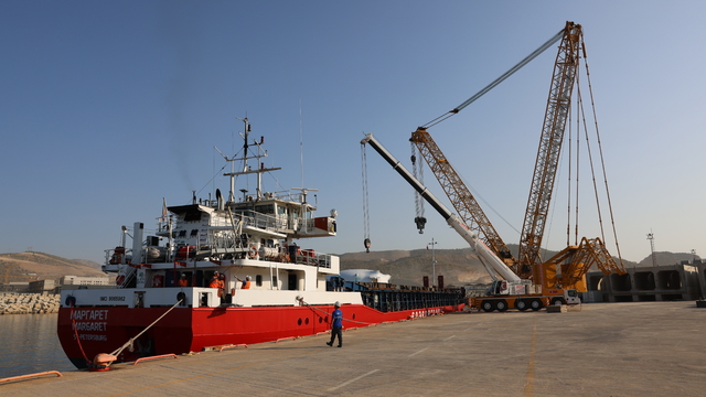Akkuyu NGS'nin 4. Güç Ünitesi'ne ait reaktör basınç kabı, sahaya teslim edildi