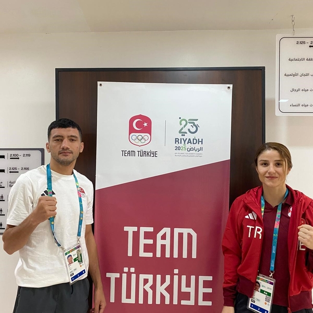 Kayserili Muaythai sporcuları Riyad'da