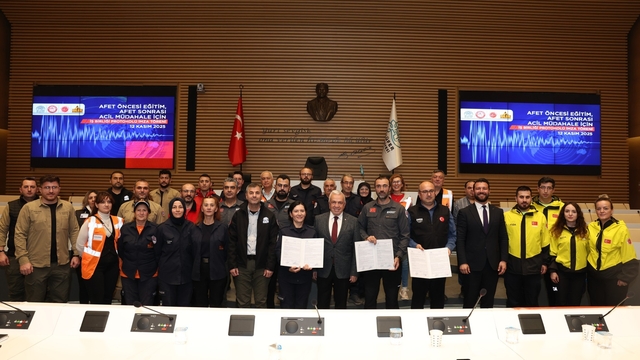 Nilüfer'de afetlere karşı güç birliği