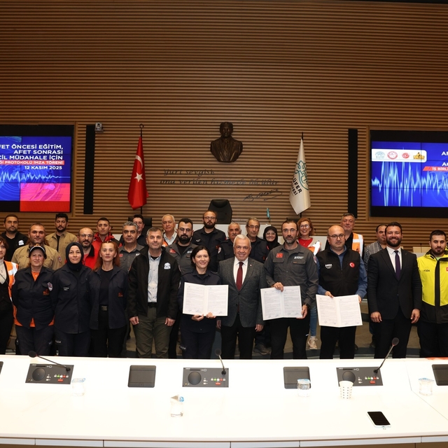 Nilüfer'de afetlere karşı güç birliği