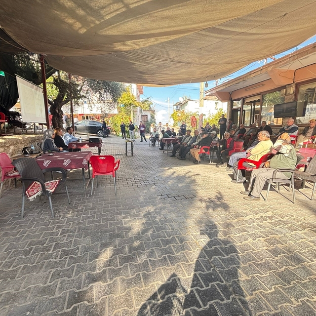 Bozdoğan'da GES Projesi için halk toplantısı yapıldı