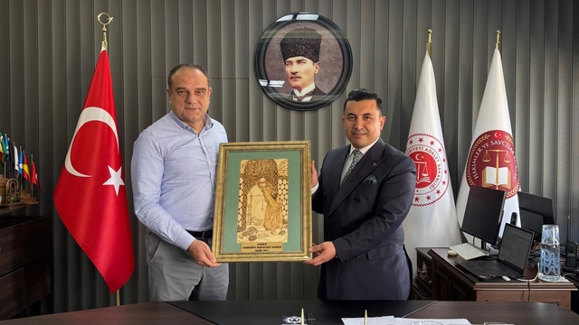 Anayasa Mahkemesi Başkanvekili Bağcı açılışa hazırlanan Anamur Adalet Sarayı'nı inceledi