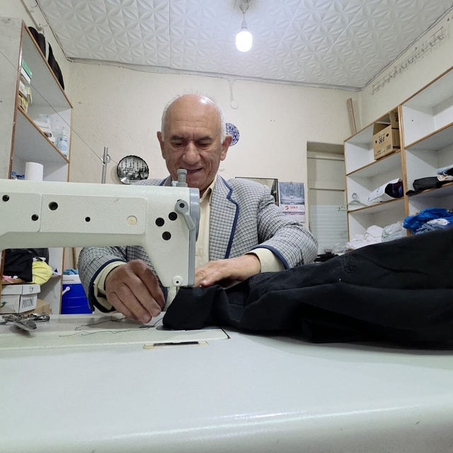 Kütahya'da 52 yıllık terzi Himmet Kalkan: "Sanat artık bitmek üzere"