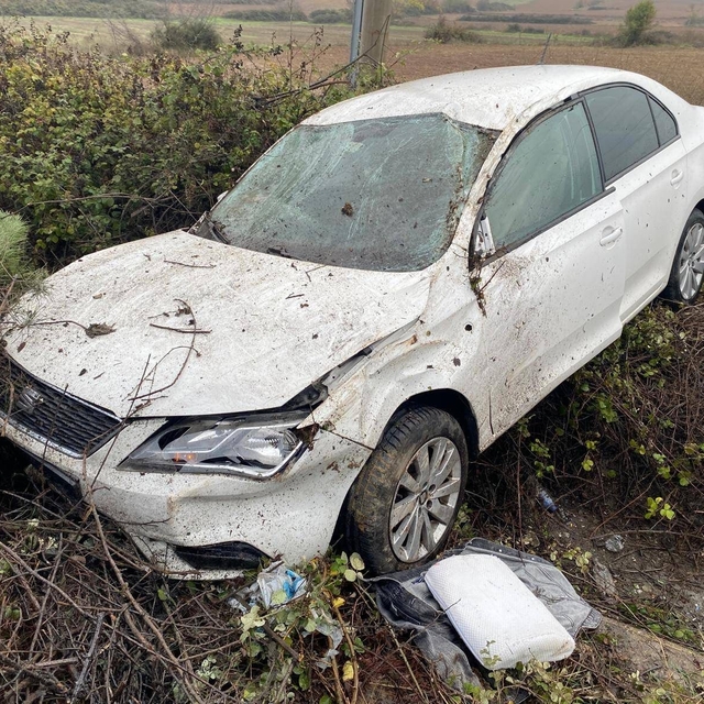 Bilecik'te trafik kazası: 2 yaralı