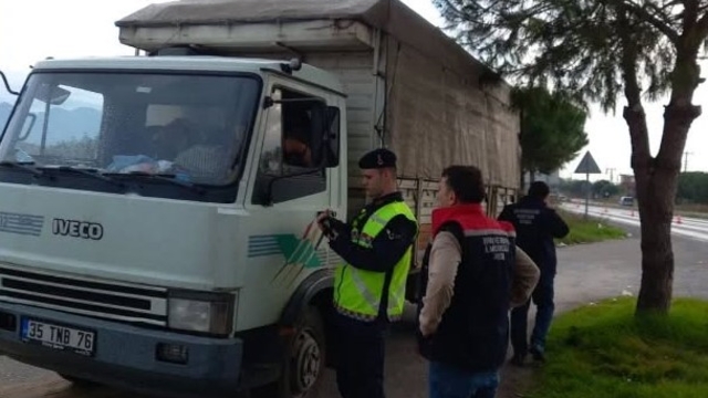 Aydın'da hayvan hastalıklarına karşı yol kontrolleri sürüyor