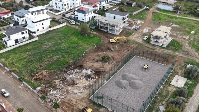 Yenipazar'da alt yapı çalışmaları devam ediyor