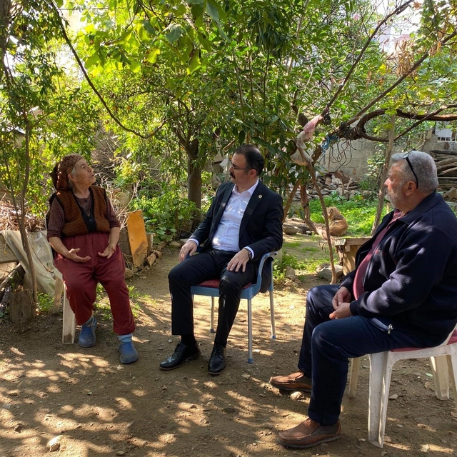 Kaymakam Ateş, vatandaşların evlerine misafir oldu