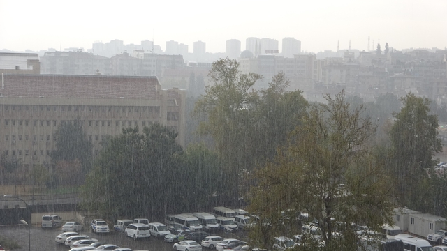 Gaziantep'te sağanak yağış etkili oldu