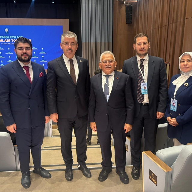 Başkan Büyükkılıç; AK Parti 175. Genişletilmiş İl Başkanları Toplantısı'na...