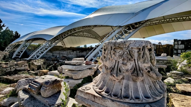 Aydın'daki kazı çalışmaları incelendi