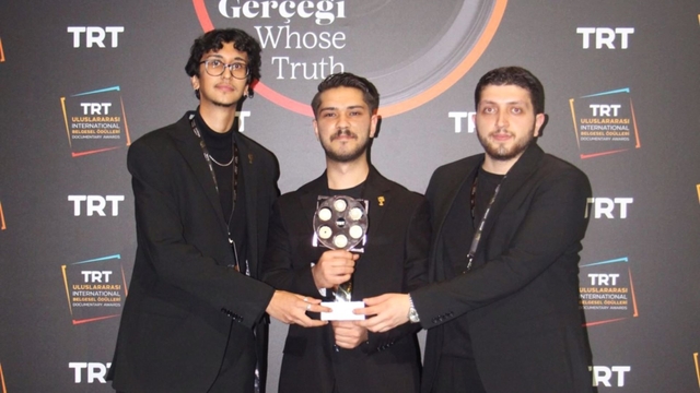 KBÜ öğrencilerinin 'Cam Adam'ı TRT Belgesel Yarışmasında ödül kazandı