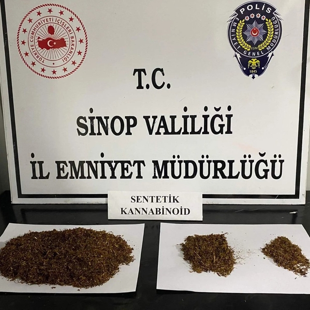 Sinop'ta uyuşturucu operasyonu: 2 tutuklama