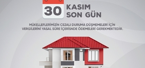 Niğde Belediyesi'nden emlak vergisi uyarısı