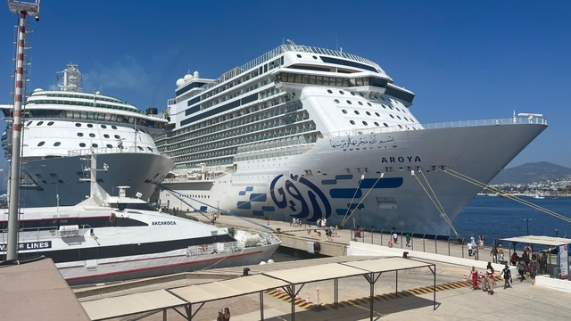 Bodrum'da kruvaziyer turizmi rekorla sona erdi