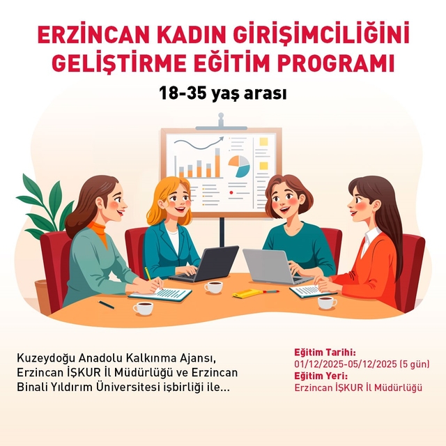 KUDAKA'dan genç kadınlara girişimcilik eğitimi desteği